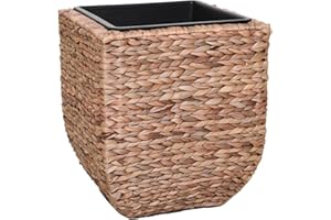 VIVANNO Pflanzkübel Pflanzgefäß Blumentopf Wasserhyazinthe Asia 40 Natur