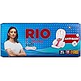 RIO Sanitary Pads for women, Cottony Soft with Wings (XL) - (280mm, Pack of 15)