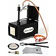 DEVIL-FORGE Gas Propane Forge DFPROF2+1D/2”, 2 Burners DFP (160.000 BTU) use 1 or 2, Gas Ball Valve, Air Choke, 1 Door, Knife Making, Blacksmith, Farrier, 2500°F / 1370°C Double Insulation 2”