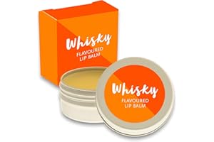 HUXTERS Whisky Flavour lip balm – Whiskey Gifts for men – whiskey gift sets for men – Birthday gifts for him – mens gifts – stocking fillers under 5 pounds. Beeswax Lip Balm