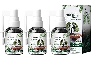 FASHION BASE Respinature Herbal Lung Cleanse Mist - Natural Respiratory Cleanse & Breathe Spray, Lung Exerciser Powerful Lung Support, Herbal Lung Care Essence Daily Use - 30ml (3pcs)