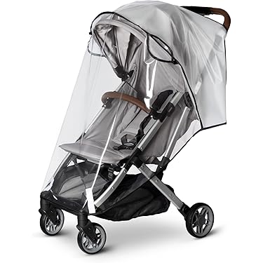 Ownkim Universal Regenverdeck Für Kinderwagen - Transparenter Regenschutz Aus EVA