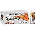 Lucozade Alert Energy Drink Zero Sugar Mango Peachade 250ml (Pack of 24)
