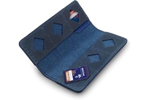 MegaGear - Tarjetero (Piel), Color Azul