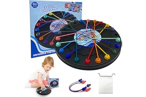 Yeefunjoy Gra Planszowa Knots Rope Untangling, Gry Logiczne i Strategiczne dla Dzieci od 3 Lat