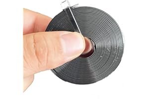 EXOTIC MYTH Extensiones de cabello con pegamento caliente derretido de queratina de fusión, herramienta preunida para extensiones de cabello, herramienta de peinado de salón (Negro)