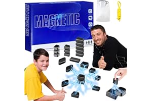 CHIMOO 20 PCS Magnetisches Schachspiel,Tragbares magnetspiel Lustiges Tisch-Magnetspiel Partyzubehör für Familientreffen (9 Jahre und älter)