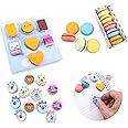Cute Erasers for Kids, Pencil Mini Erasers Fun Cartoon Bulk Creative Erasers, Novelty Kawaii Donuts Food Cookie Rubber Back to School Supplies for Students Teachers Prize Gifts Party Favors 34 Pack