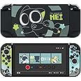 Geekshare Protective Case Slim Cover Case Compatible with Switch OLED and Game Console - Shock-Absorption & Anti-Scratch - The HEI Series (for Switch OLED Model) - Black