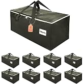 ZFWDSY Moving Bags 8 Pieces, Storage Bags Moving Boxes | 93L Large Storage Bag Laundry Bags for Storing Clothes and Packaging