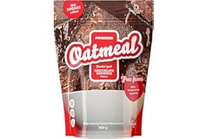 PROZIS Oatmeal Avena Integrale, 500 gr - gusti a scelta (brownie cioccolato)