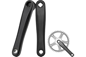 Bafang E-Bike Crank Arm Aluminium Alloy 2 Pieces E-Bike Crank Arm Left Crank and Right Crank for Electric Bicycle BBS Middle Drive Motor