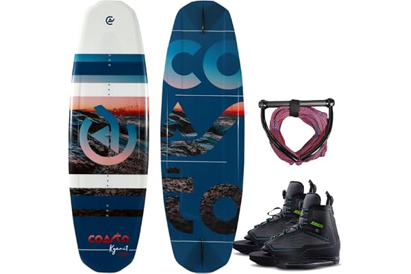 Coasto KYANIT 140 paket wakeboard flexhantel med bindning 39–46