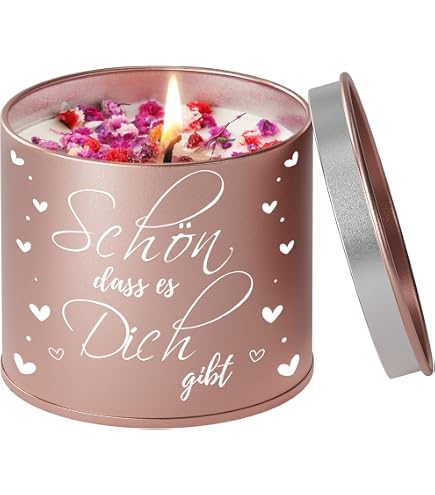 TUZELIYA Geburtstagsgeschenk Für Frauen 40 - Kerze Produktbild-Vorschau 7