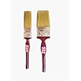 super brush Set of 2 (1inch + 2inch) Paint Brush for Wall Painting ,Oil Painting and for Cleaning Delicate Item (Pack of 2)(Nylon)
