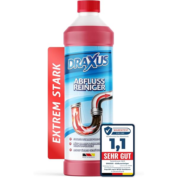 Extra Starker Abflussreiniger-Schaum – 3x100g, Für Küche, Bad & Toilette, Hochwirksam Gegen Verstopfungen