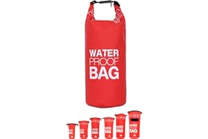 DonDon Dry Bag Sac étanche 2l, 5l, 10l, 15l, 20l, 30l avec bandoulière