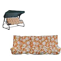 Cuscini Per Dondolo 4 Posti Tecnoweb - Con Tettuccio, Made In Italy, Per Esterni - Foto 3