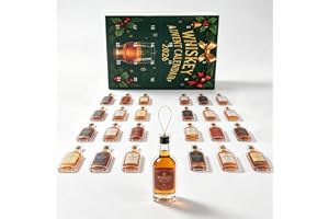 2026 Whisky adventskalender - 24 miniatyr whiskyflaska kopior