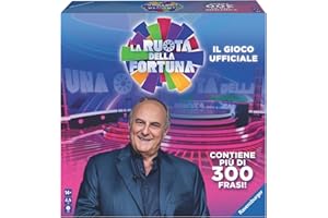 Ravensburger - La Ruota Della Fortuna | Giochi Da Tavolo Adulti | Gerry Scotti | Giochi Da Tavolo Divertenti +14 Anni | Gioco Da Tavola | 3+ Giocatori | Regalo Natale