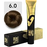 GLAMLOOK Kalıcı Sa&ccedil; Boyası | 6.0 Koyu Kumral | 100 ml | Koruyucu, nemlendirici, besleyici yağlar, d&uuml;ş&uuml;k amonyak seviyesi, pro