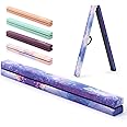 ZELUS 7 ft. 210cm Foldable Gymnastics Balance Beam, with Carry Handles Anti-Slip Base, for Gym Training Fitness Children Adults