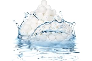 Rinwywey Filterbälle, Filterballs für Sandfilteranlage 1300g Ersetzen 46kg Filtersand Geeignet für Pool Filter Schwimmbad Filteranlagen, Aquarium und Poolreinigung