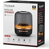 Ticimark RGB Ambiyans Işıklı Bluetooth Hoparl&ouml;r Hi-Fi Stereo Ses ile Uyumlu