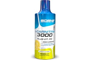 SCENIT REDEFINING YOUR BODY L Carnitin Liquid - L Carnitin 3000 - L-Carnitin Liquid - L-Carnitin Hochdosiert - L Karnitin 3000 mg (500 ml) (Zitrone)