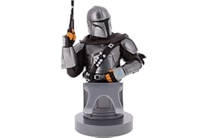 EXQUISITE GAMING Cable Guy- Star Wars The Mandalorian 2020 Controller Handy Tablet Halter Halterung Figur Tischdeko Fanartikel