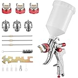 Yontwe HVLP Pistola a spruzzo con 1.4MM 1.7MM 2.0MM Ugello 600ml Tazza Veicolo Auto Recinzione Strumenti di Pittura Spruzzato