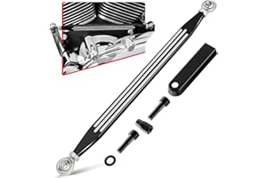 Amazicha Black Shift Linkage Compatible for Harley Davidson Softail Touring Road King Electra Glide Road Glide 1980-2024