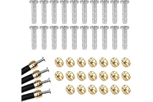 CJMUQHEHH BH90 Frein à disque olive et broche, 20 jeux de conduite de frein hydraulique, Shimano Pièce de rechange pour frein à disque de vélo, compatible avec les conduites de liquide de frein Shimano