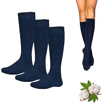 Lot De 6 Chaussettes Scolaires Lurensa - Coton Blanc Unisexe