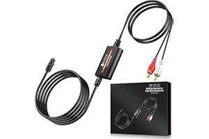 Neoteck Digital-to-analog converter (192 kHz) For PS3, Xbox, HD, DVD, PS4, SKY, HD PLASMA, Blu-ray, Home Cinema System, Av Amplifier and Apple TV Black