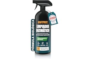 ARKA Limpiador enzimático 750 ml – KRAFTPROTZ Limpiador biológico para Manchas y olores – Limpieza Profunda y cuidadosa – Ideal para alfombras, tapicerías, colchones, Textiles, Coche y hogar