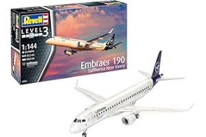 Revell 03883 Maquette d'avion Embraer 190 Lufthansa échelle : 1/144