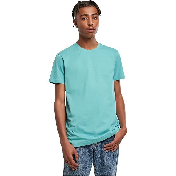 Urban Classics Herren T-Shirt College Print – Oversize, 100% Baumwolle, Mit Logo