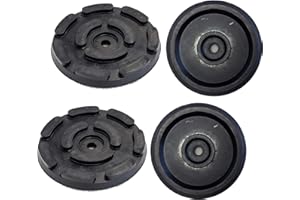 FILAVERSE - 4pz Tamponi a Cuffia per Ponte Sollevatore Kit Cuffie ø145mm Specifici per Ponti a Due Colonne OMCN | Appoggio Stabile e Sicuro