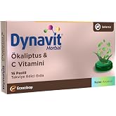 Dynavit Herbal Eucalyptus & Vitamin C 16 Lozenges - Immunity - Eucalyptus, Vitamin C