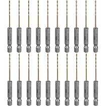6er Set Sechskantbohrer – 1,5 Mm Durchmesser, HSS, 1/4 Zoll Schaft, Für Holz, Metall & Mehr