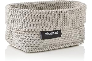 blomus | Aufbewahrungskorb | Tela | Kunstfaser Sand | M 15x10x9cm | Indoor |