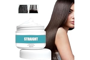 NEXOLLA Hair Straightening Cream Crème de Lissage des Cheveux Sérum Capillaire à la Kératine Lisseur Crème de Lissage Cheveux Naturels Lotion Lissante Nourrissante Lissante Rapide pour Tous Types de Cheveux