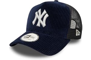 New Era MLB Casquette de Camionneur Velours côtelé Chapeau réglable Baseball Snapback Maille Logo de l'équipe