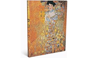 PAPERBLANKS Carnet à couv. rigide 100ème Anniversaire de la Mort de Klimt Portrait d'Adèle - Ultra Ligné 144 p