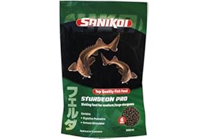 velda SaniKoi 124581 Sturgeon Pro Nourriture Principale pour Aliments flottants Vert 6 mm 3 l