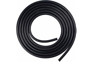 Royitay 3mm Innendurchmesser Silikon Schlauch 3m Hochtemperatur Vakuumschlauch High Performance Hochtemperatur Silikonschlauch für Motor Verwendung des Fahrzeugkühlers Turbo Kühlmittel Schlauch