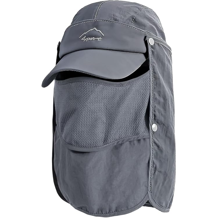 Berretto da sole pieghevole, Cappelli da pesca, Cappucci di protezione