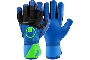 uhlsport Aquasoft Hn Gants de Gardien de But Keeper Football Soccer Gloves avec Fixation au Poignet – Spécialement conçus pour Les Temps humides Mixte