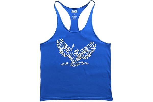Muscle Alive Hommes Culturisme Débardeurs Men Bodybuilding Tank Tops Stretchy Coton
